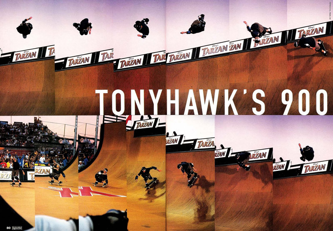 tony hawks first skateboard
