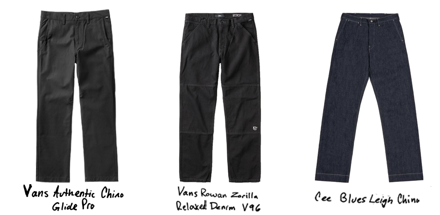 1-4 Which Trousers Fit Best with the LV Skates